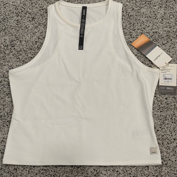 Vuori Tops - NWT Vuori all the feels tank, white, xl